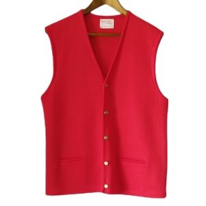 Thane Deauville 100% Wool Vest Vintage
